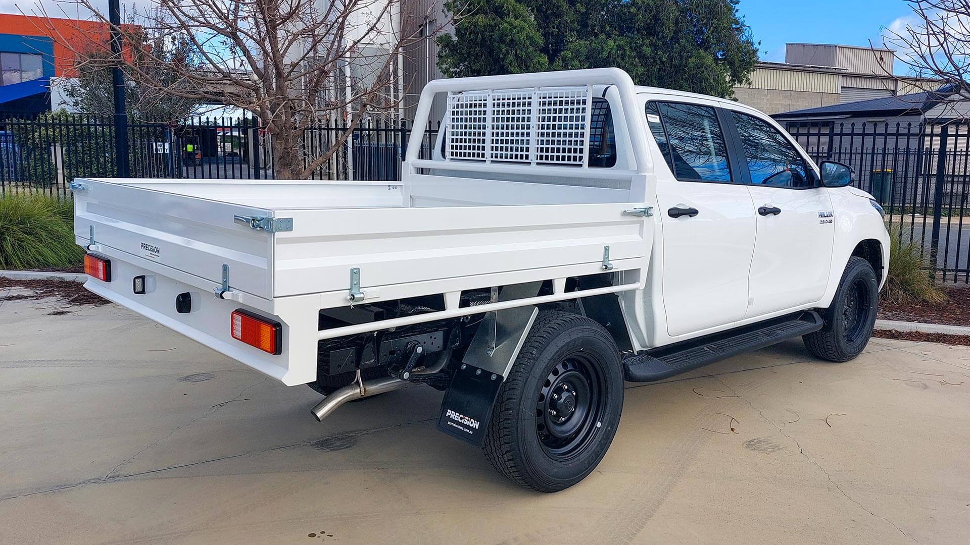 steel ute tray toyota hilux dual cab